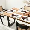 Paard - Modern - Balans Placemat vinyl groot -zzsfeer4_Kitchenyeah-website
