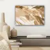 Goud - Beige - Abstract canvas 2cm klein -sfeer6