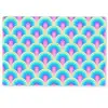 Regenbogen - Waaier - Vrolijk Deurmat klein 898 -zkaufland3d