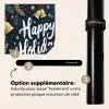 Feestelijk - Kerstgroet - Kleurrijk Inductie beschermer vinyl 3mm middel -zzzzzzz-induclip_FR