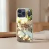 Bloesems - Zonlicht - Quote - Wit Telefoonhoesje iPhone 17 Pro klein -sfeer2