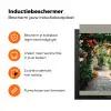 Doorkijk - Bloemen - Natuur - Bloementuin Inductie beschermer vinyl 3mm middel -zzzzzzz-td-ups
