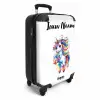 Steigerende Eenhoorn met Regenboogmanen NBS - Handbagage koffer - Kinderen Unisex middel -productfoto_3d