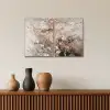 Amandelbloesem - Abstract - Beige Canvas - Meerluiken 2 luik klein -sfeer3