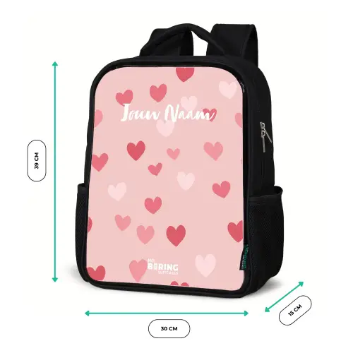 Hartjes Rugzak - Zwart middel -productfoto_formaten