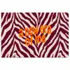 New era - Bordeaux - Zebraprint poster papier klein -3d