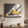 Citroenen - Stilleven - Geel Textielframe - compleet frame klein -sfeer3