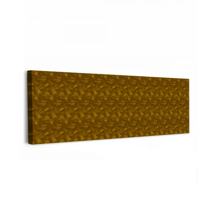 Goud - Vogels - Patroon canvas 2cm klein 828 -z3d