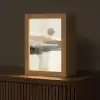 Minimalistisch - Landschap - Dimensie Light Box met kabel (Tafellamp) klein -z3d_website