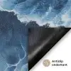 Golven - Blauw - Schuim Deurmat klein -antislip_NL
