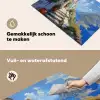 Trap - Huizen - Berglandschap - Zee Inductie beschemer met haakjes klein -ky-schoon-nl