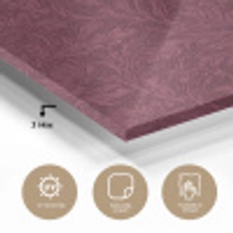 Bladeren - Patroon - Paars plexiglas 5mm klein 11 -sfeer2