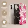 Bloemen - Patroon - Roze - Wit Toughcase MagSafe Apple iPhone 17 klein -USP_Lagen_NL
