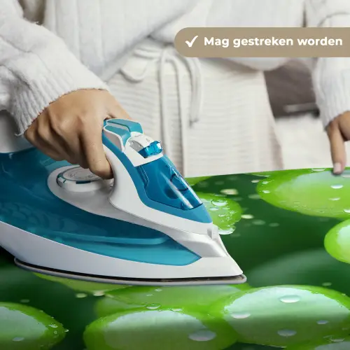 Druiven - Groen - Druppels Wandkleed katoen klein 269 -sfeer9