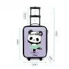 Kawai - Ballet - Panda Kinderkoffer - Zwart klein -productfoto_formaten