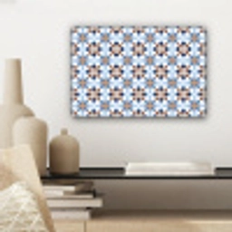 Ornament - Tegel - Kleurrijk canvas 2cm klein 34 -sfeer6