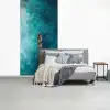 Bootje - Water - Blauw fotobehang vinyl groot -slaapkamer