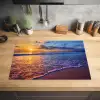 Avondlicht over de Vloedlijn Inductie beschermer vinyl 3mm klein -sfeer5