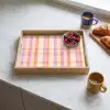 Pastel - uitpatroon - Geometrisch Dienblad Rechthoek middel 911 -sfeer2