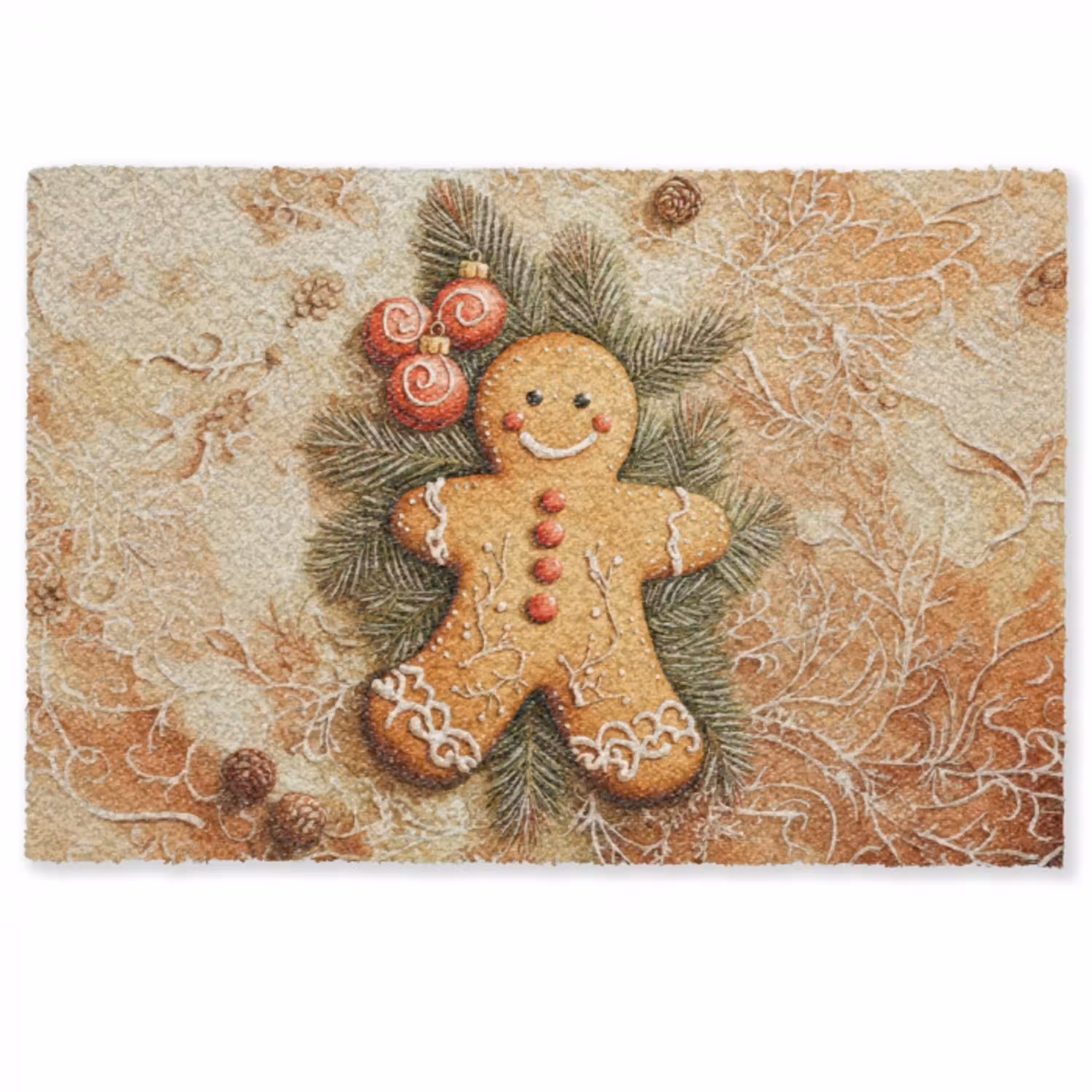 Kerstmis - Koekje - Poppetje - Speculaas Deurmat klein -zkaufland3d