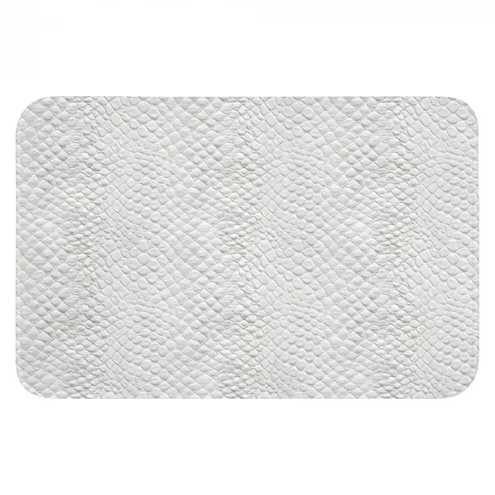 Slang - Patroon - Wit WCmat klein 1009 -3d