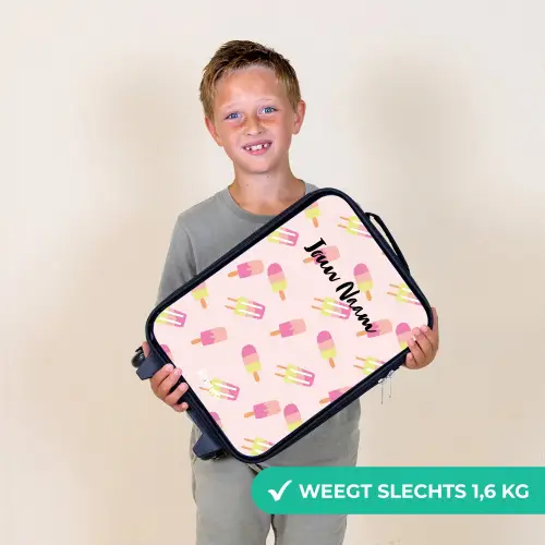 Wervelende waterijsjes Kinderkoffer - Zwart klein -sfeer4_NL
