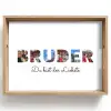 Bruder - Buchstaben-Collage Dienblad Rechthoek middel -z3d_shopping