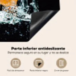 Carnaval van Vruchten en Water Inductie beschermer vinyl 3mm middel -zzsfeer4_SP
