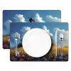 Windmolen - Heuvel - Bloemen - Kleurrijk Placemat vinyl groot -zzsfeer2_Kitchenyeah-website