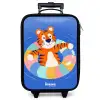 Tijger - Zwemband - Water Kinderkoffer - Zwart klein -zzz_website3d