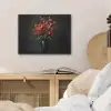Boeket - Tulpen - Vaas - Rood PET vilt klein -sfeer3