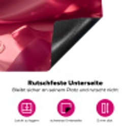 Cocktail - Pink - Luxe Inductie beschermer vinyl 3mm klein -zzzzzzz-lf-onderkant