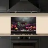 Wijn - Fruit - Stilleven keuken achterwand spatscherm klein -sfeer1