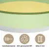 Kikker - Groen - Vriendelijkheid Akoestische PET Vilt - Rond klein -closeup_NL