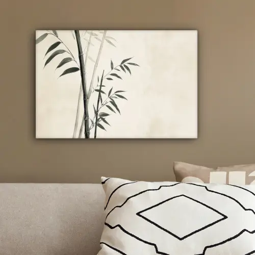 Japandi - Bamboe - Beige canvas 2cm klein -sfeer3