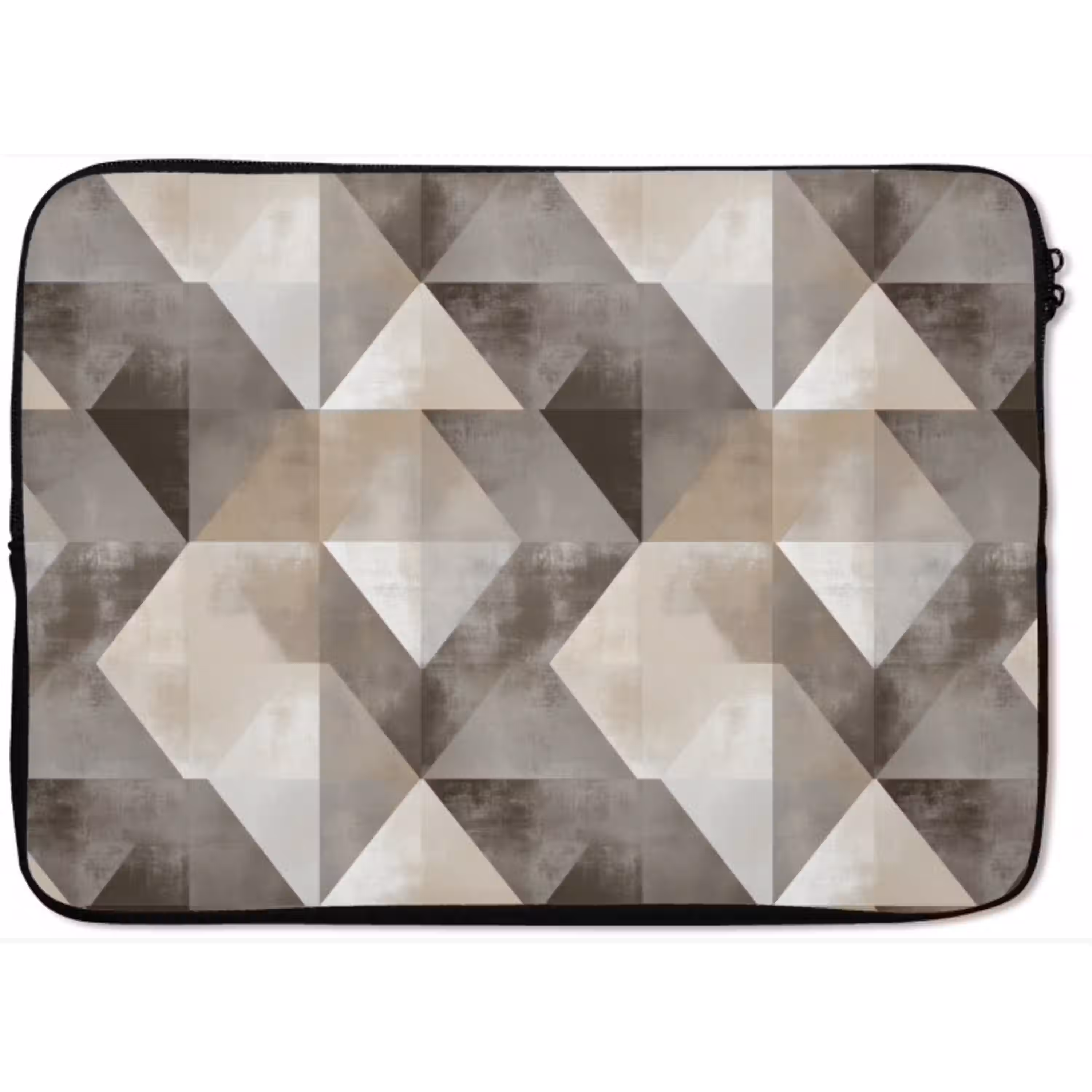 Geometrisch - Motief - Aardetinten laptophoes neopreen klein 279 -zkaufland3dotto