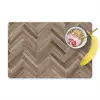 Patronen - Hout - Bruin Placemat vinyl groot 368 -zzzproduct_Kitchenyeah-website