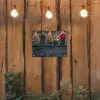 Kruiden - Lepels - Hout - Keuken - Specerijen - Industrieel tuinposter los doek klein -sfeer1