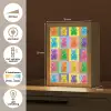Art- Snoep - Kleurrijk Light Box met kabel (Tafellamp) klein -USP_NL