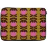 Abstract - Bloemen - Roze laptophoes neopreen klein 279 -zkaufland3dotto