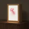 Kwal - Tentakels - Roze Light Box met kabel (Tafellamp) klein -z3d_website