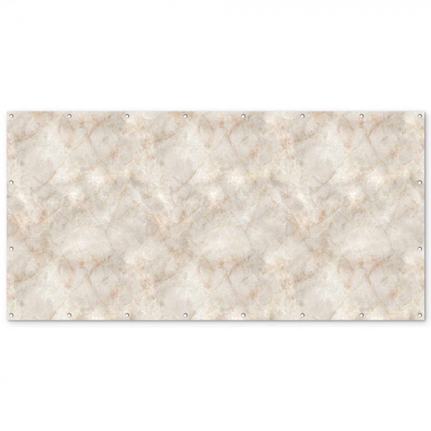 Lichtbeige - Goudbruine Nerven - Marmer Balkonbeschermer Duitsland klein 596 -zz_3d