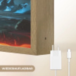 Dino - Lava - Groen - Jongens Light Box met batterij (Wandlamp kind) middel -USP_websiteoplaadbaarDE