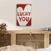 Lucky - Hart - Rood plexiglas 5mm klein -sfeer4