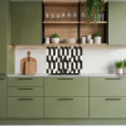 Bogen - Tegels - Marmer - Zwart - Wit keuken achterwand 2 middel 865 -sfeer3