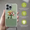 Bloemen - Vaas - Kaartje Hoesje iPhone 16 Pro Max met koord klein -sfeer2_NL