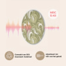 Abstract - Textuur - Groen Akoestische PET Vilt - Rond klein 838 -USP_NL