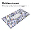 Patroon - Modern - Kleurrijk Muismat XXL klein 681 -sfeer4