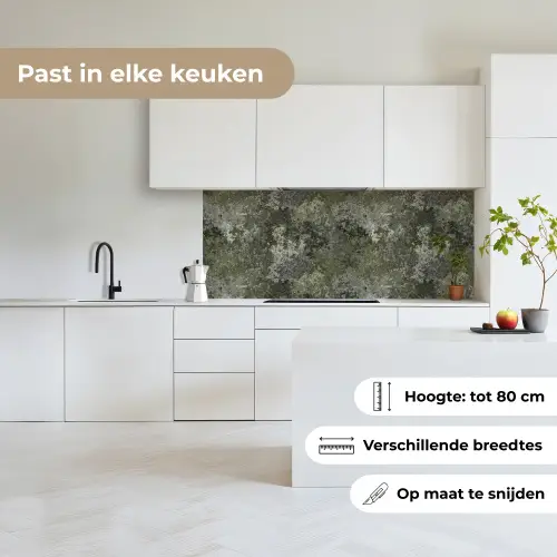 Groen - Roest - Vlekken keuken achterwand 2 middel 871 -sfeer4_NL