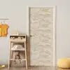 Bogen - Patroon - Beige deurposter klein 289 -sfeer4